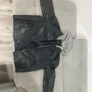 XL Guess leather jacket